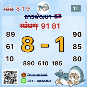 หวยลาว 11/8/68-2