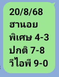 หวยฮานอย 20/8/68-4
