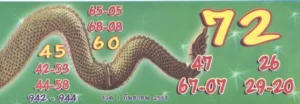 หวยคำชะโนด 16/9/68