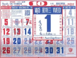 หวยปฏิทินจีน-1-10-68