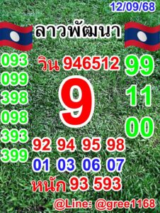 หวยลาว-12-9-68-3
