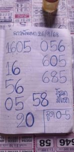 หวยลาว 26/9/68-2