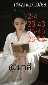 หวยอ.มาลี 1/10/68