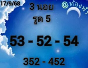 หวยฮานอย 17/9/68