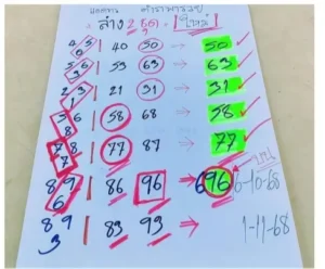 หวยจากใจชายคนหนึ่ง 1/11/68