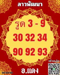 หวยลาว 10/10/68