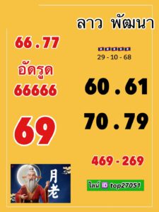 หวยลาว-29-10-68