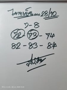 หวยหุ้น 28/10/68-2