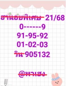 หวยฮานอย 21/10/68-9