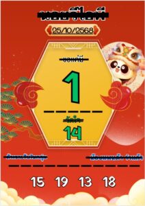 หวยฮานอย 25/10/68