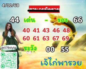 หวยฮานอย 4/10/68