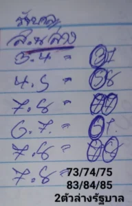 หวยทรัพย์เศรษฐี 16/11/68