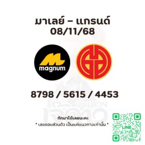 หวยมาเลย์ 8/11/68-2