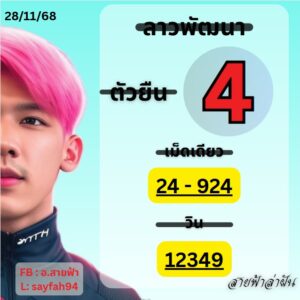 หวยลาว 28 11 68 10