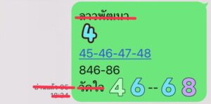 หวยลาว 31 10 68 9