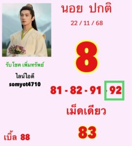 หวยฮานอย 22 11 68 10
