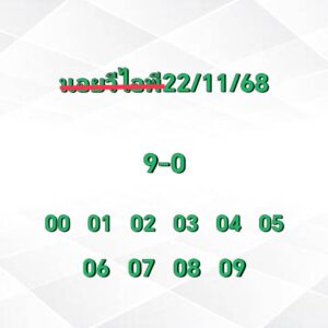 หวยฮานอย 22/11/68
