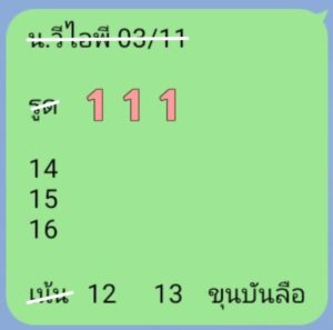 หวยฮานอย 3 11 68 6