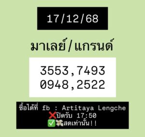 หวยมาเลย์ 17/12/68-3