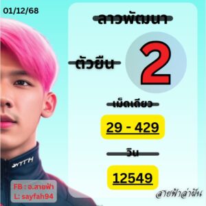 หวยลาว 1/12/68