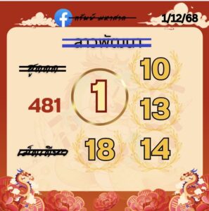 หวยลาว 1/12/68