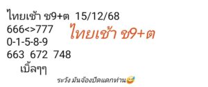 หวยหุ้น 15/12/68-2
