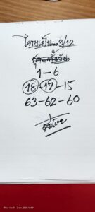 หวยหุ้น 3/12/68-2