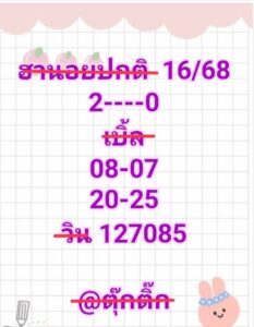 หวยฮานอย 16 12 68