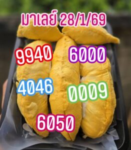 หวยมาเลย์ 28 1 69