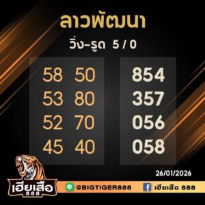 หวยลาว 26 1 69 6