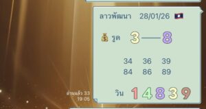 หวยลาว 28 1 69