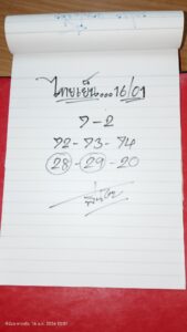 หวยหุ้น 16 1 69 7