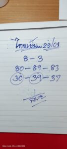 หวยหุ้น 29/1/69