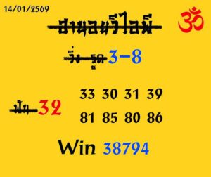 หวยฮานอย 14 1 69 8