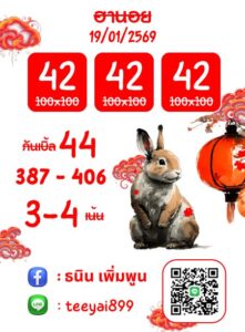 หวยฮานอย 19 1 69 8