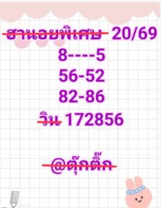 หวยฮานอย 20 1 69 8