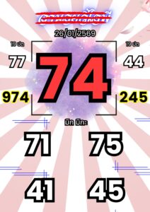 หวยฮานอย 26/1/69