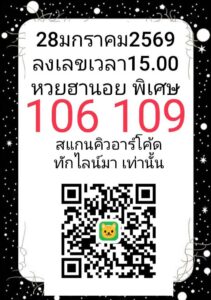 หวยฮานอย 28 1 69 8