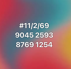 หวยมาเลย์ 11 2 69 5