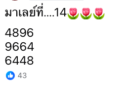 หวยมาเลย์ 14 2 69 9