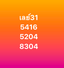 หวยมาเลย์ 31/1/69-3