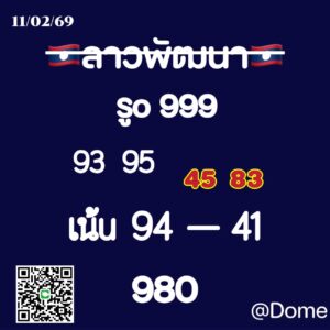 หวยลาว 11 2 69 8