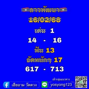 หวยลาว 16 2 69 5