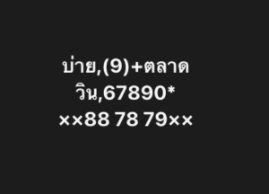 หวยหุ้น 1 3 69 6