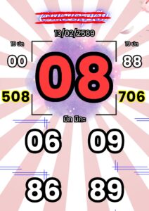 หวยฮานอย 13/2/69