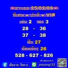 หวยฮานอย 25 2 69 5