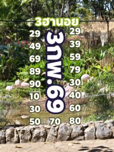 หวยฮานอย 3 2 69 9