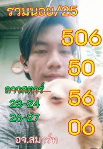 หวยฮานอย 25/3/69 ชุดที่1